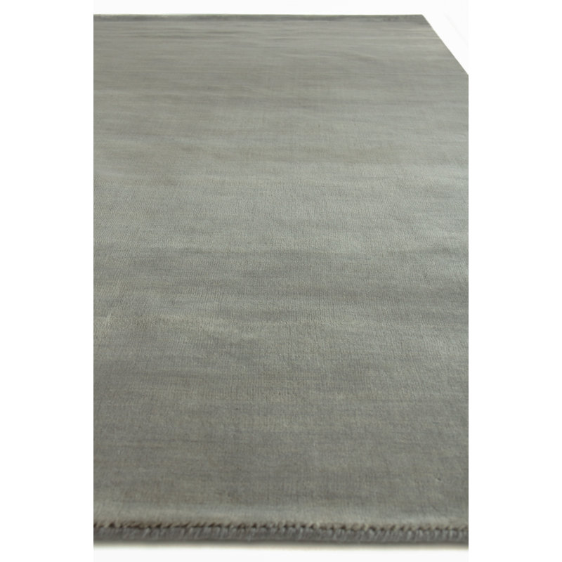 Dove Wool Area Rug in Slate, Rectangle 14'7" x 17'