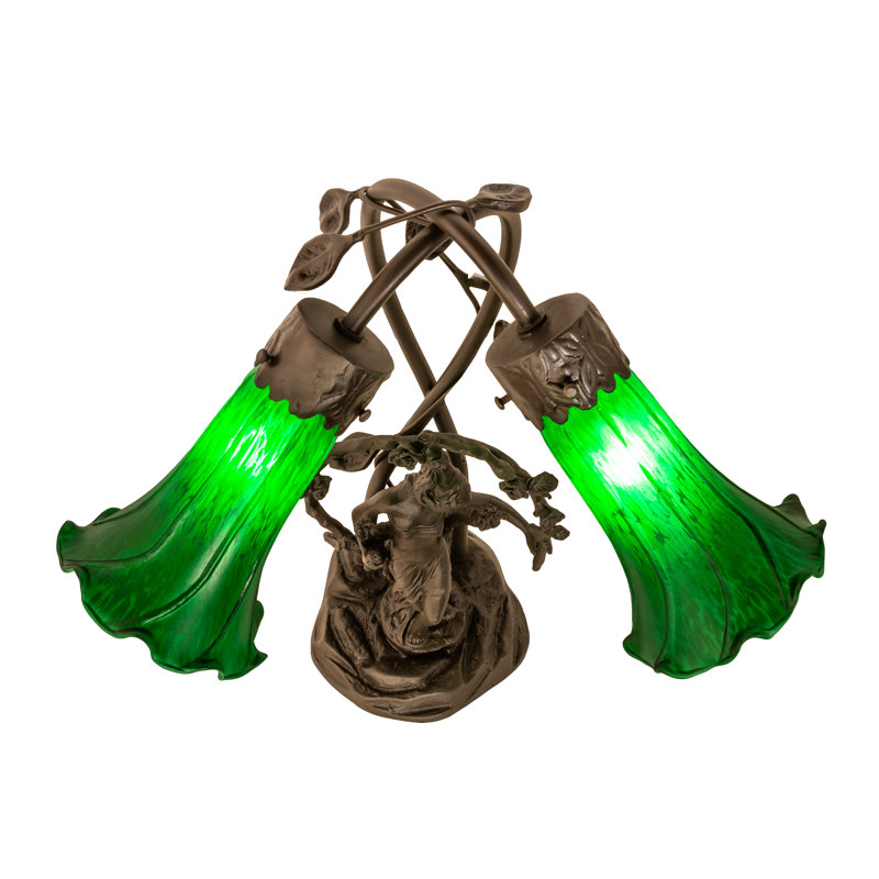 Diop Table Lamp, Green