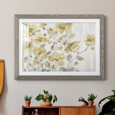 «Blooming Neutral» par J Paul, reproduction d'art sur papier encadrée