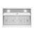 Nauxus 34.3 " W Stainless Steel 600 CFM Ducted (Vented) Insert Range Hood with Charcoal Filter