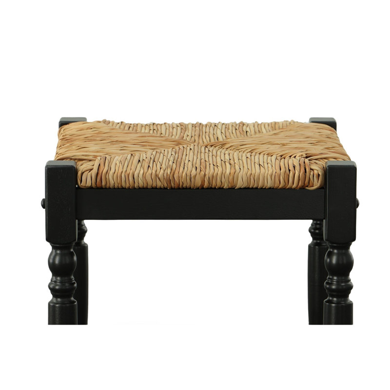 Chiem Bar & Counter Stool, Noir antique, Tabouret de comptoir (assise de 24 po de hauteur)