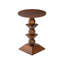 Arquita Solid Wood Pedestal End Table