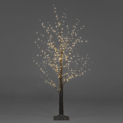Angielina 50 cm Solar Twinkle Globe Lighted Trees & Branches Lamp Lighted Christmas Tree