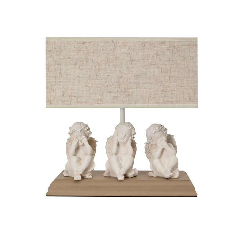 Lampe de table 11 ", Brun, Brun
