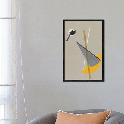 Homage to Bauhaus VI 1 Piece Wall Art on Canvas