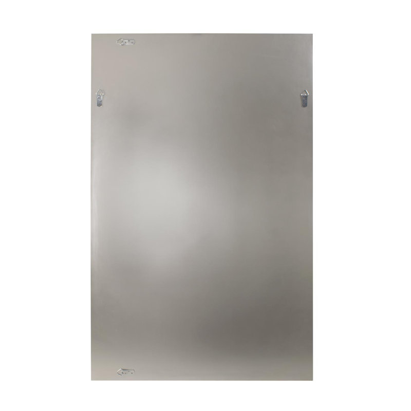 Knightbridge Solid + Manufactured Wood Wall Mirror
