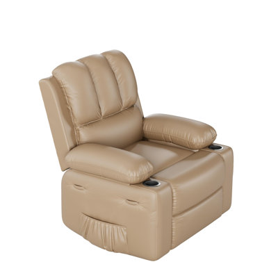 Fauteuil inclinable en cuir