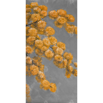 Golden wattle plant - 15.75"x31.50" Desk mat