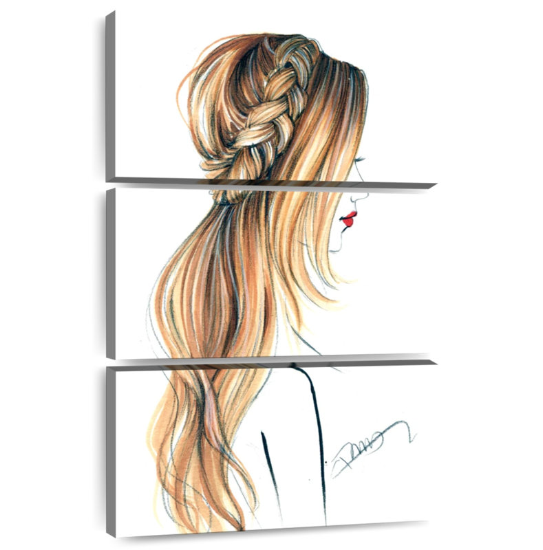 Shuttleworth Good Hair Day, 65" H x 42" W