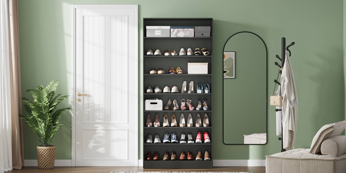 Almaguer '40 Pair Shoe Storage Cabinet