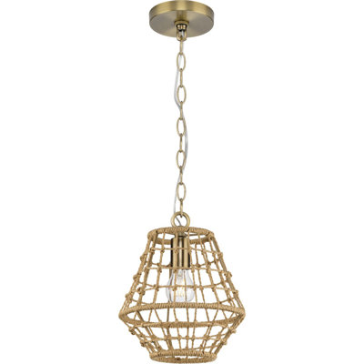 Luminaire suspendu en cage Bartruff Moriann