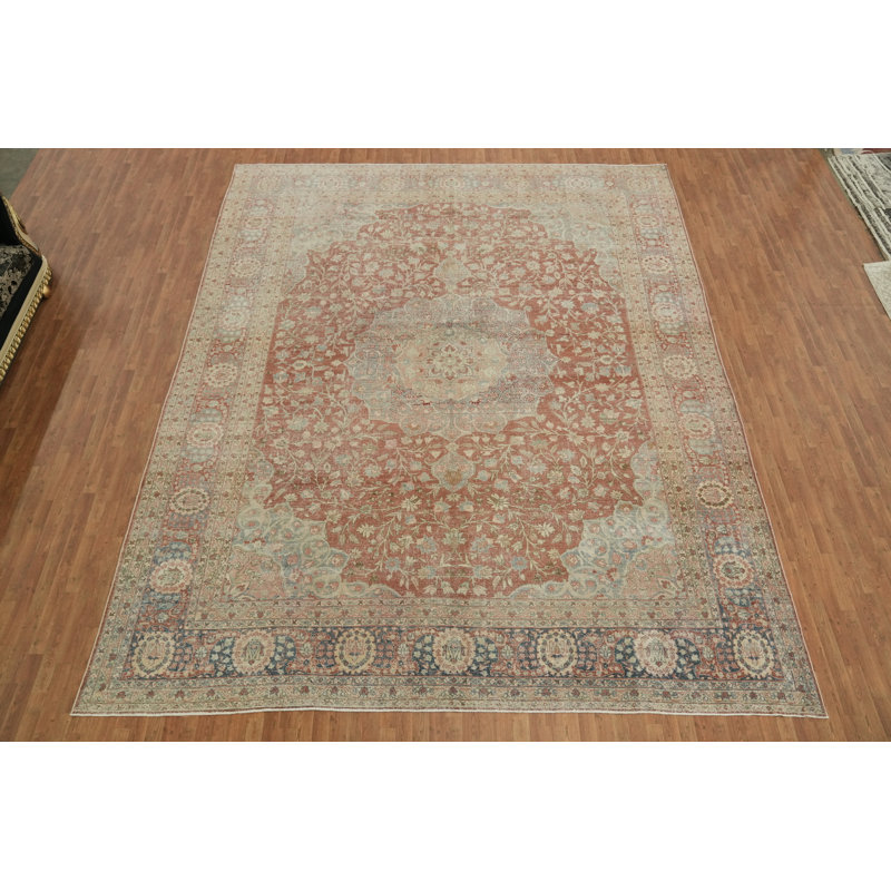 Laine antique pré-1900 taille palais 13 x 16