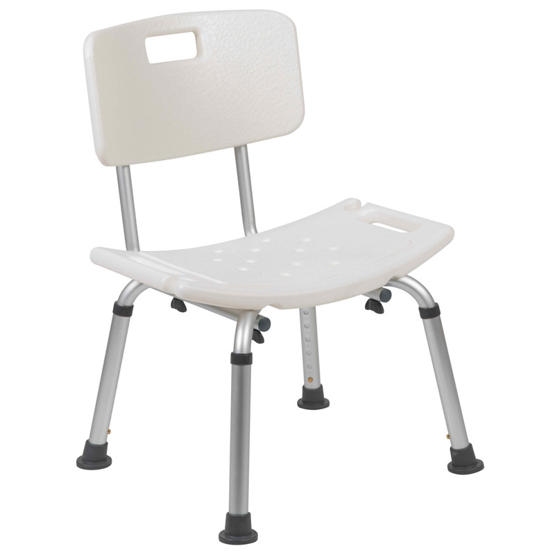 Murphy Tool-Free 300 Lb. Capacity, Adjustable Bath & Shower Chair with Back