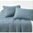 Weaver Lightweight Chevron Coverlet Crinkle Textured Quilt Set-807936418-807936419