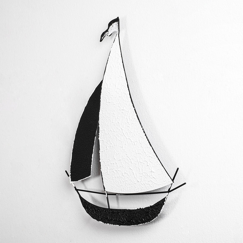 Handmade Decorative Metal Wall Accessory, 15.4 x 18.9 inches | 100% Metal, Thickness: 0.06 inches | Unique Hand-Painted Design, Perfect for Home Decor | Lightweight at 1.1 lbs, Easy to Hang with Back Piece