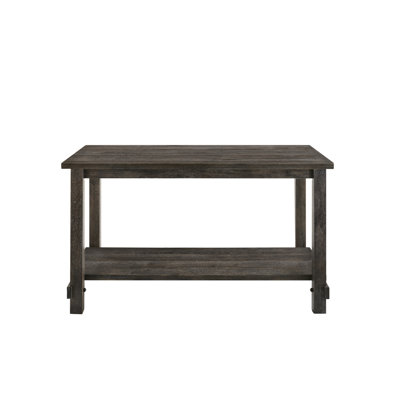 Table à hauteur de comptoir Martha II au fini gris patiné (sans la chaise)