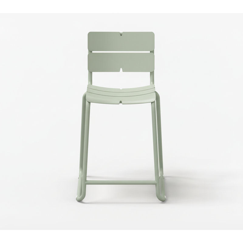 Tabouret de comptoir Corail, Vert pastel
