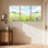 «Landscape & Nature Butterfly Field Flower Sky Reflection Watercolor Art», ensemble de 3 impressions sur toile