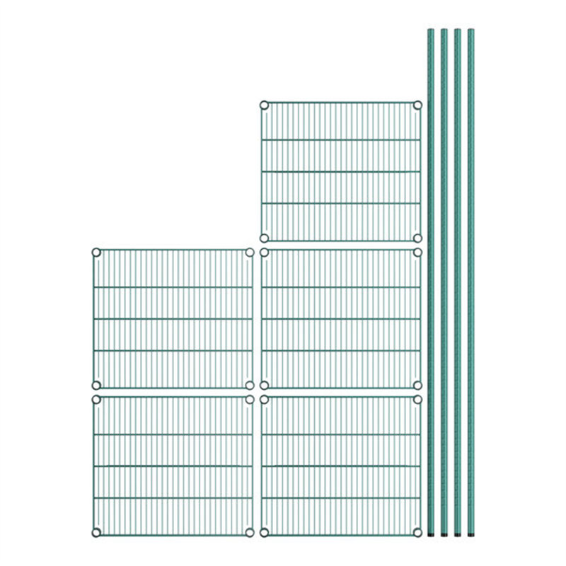 Étagère Reggan, H 74 po x l 24 po x P 21 po, Vert