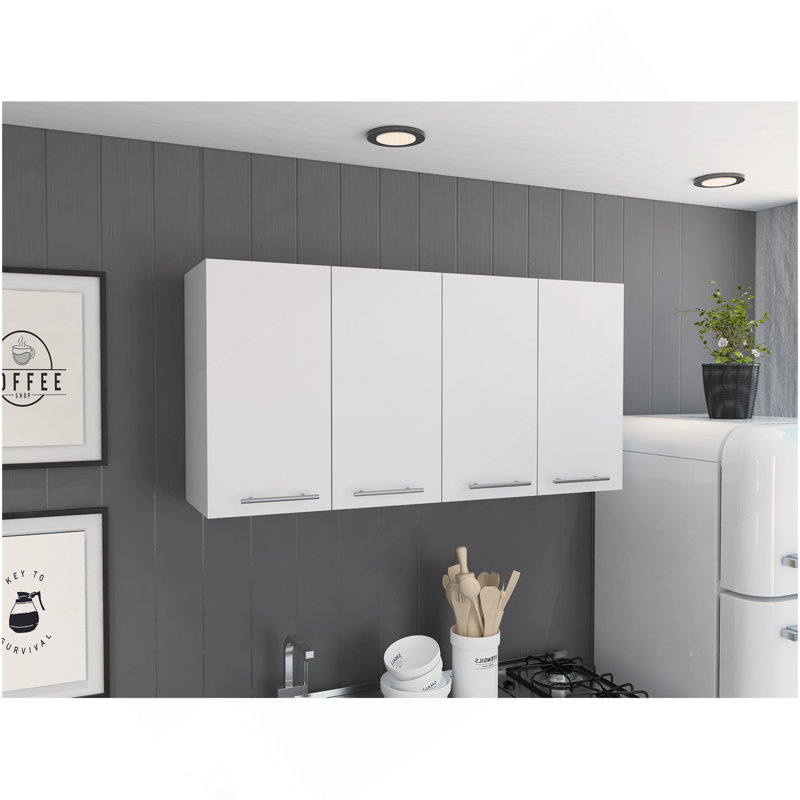 Armoire murale Stockton, Blanc