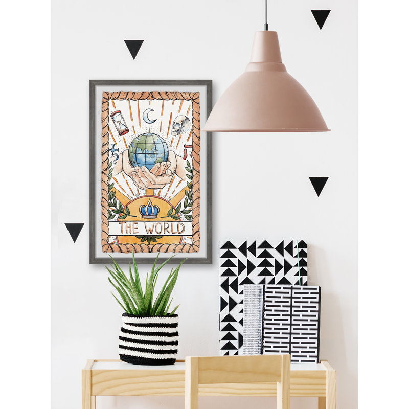 Carry the World - Cadre photo, impression sur papier, H 24 po x l 16 po x P 1,5 po