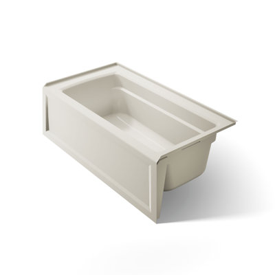 Archer 60" x 32" Soaking Acrylic Bathtub with Heater
