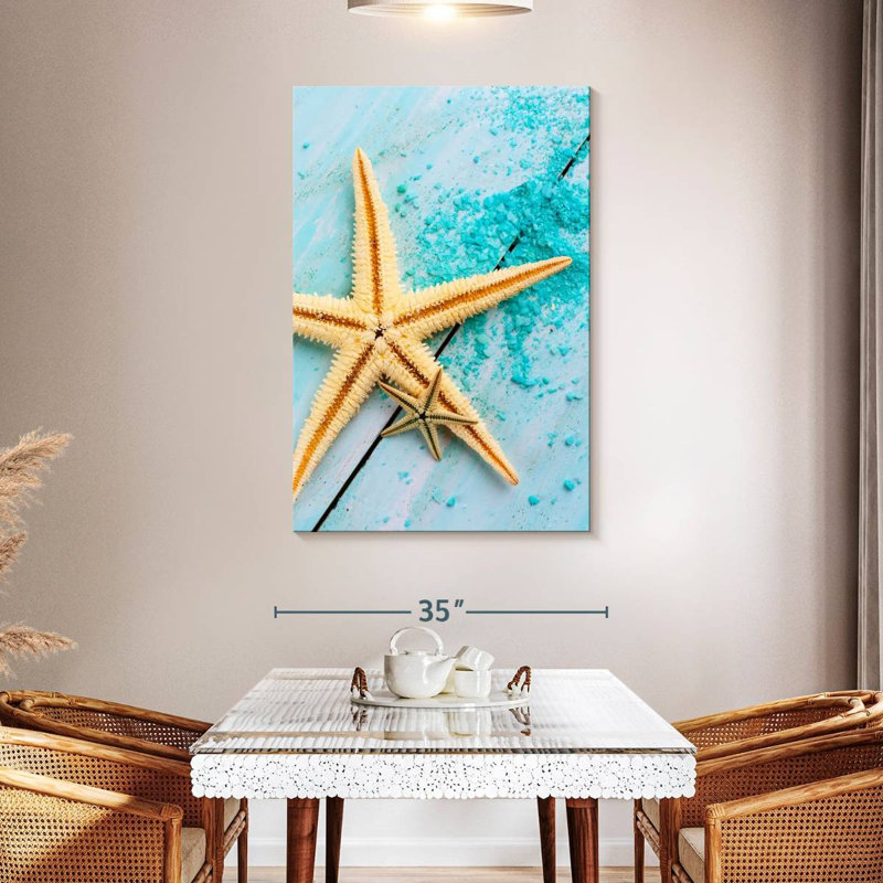 Starfish pair Aletra, H 48 po x l 32 po