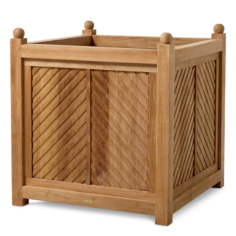 Outdoor Planter Stanmore Natural Teak