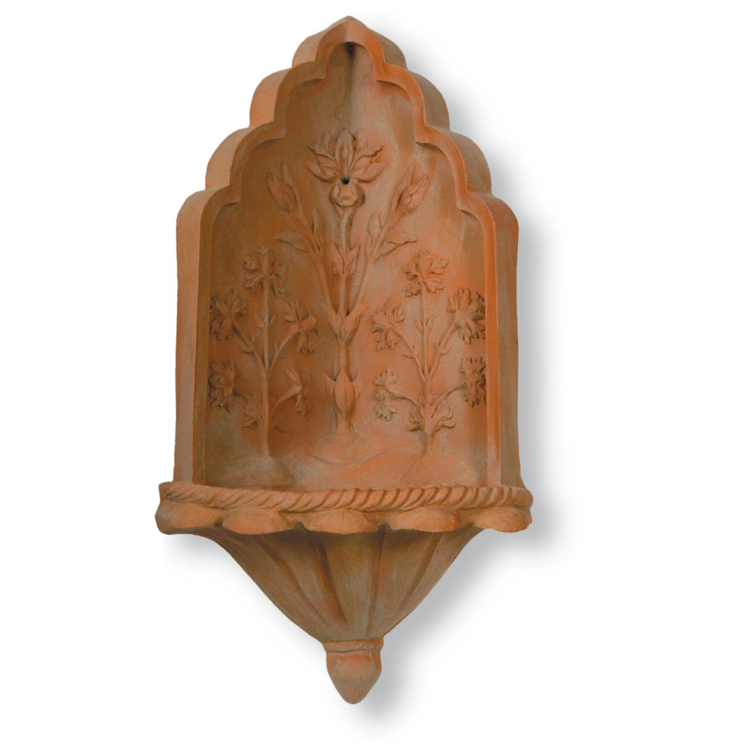Cowell Hand Crafted Weather Resistant Wall Fountain Fountain