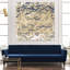 " Arabic Abstract I " by Jennifer Goldberger Painting Print