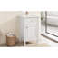 Meuble-lavabo de salle de bain avec lavabo / tablette réglable / tiroir inclinable / armoire autoportante moderne / meuble-lavabo de salle de bain-113435644