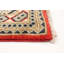 Tapis unique en laine noué à la main Gazni doré des années 2010 de 6 pi 5 po x 9 pi 8 po Qaiden