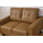 Althea 53.5" Faux Leather Square Arm Loveseat-23508315