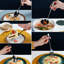 Ensemble d'ustensiles de service 10 pièces en acier inoxydable - comprenant une cuillère à rainure, une cuillère de service, une desserte à gâteaux, une fourchette et une louche à soupe - Couverts élégants pour les repas et les réceptions-823830087