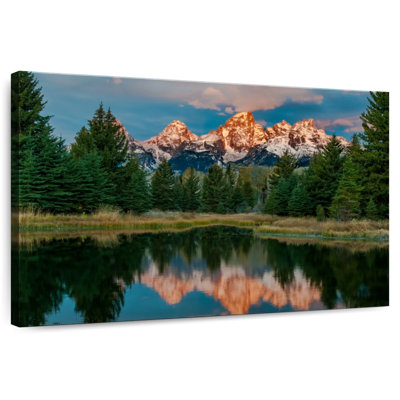 Alvord Grand Teton Sunset Peaks