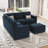 Aubade L-Shaped Modular Storage Sofa Set-685544384