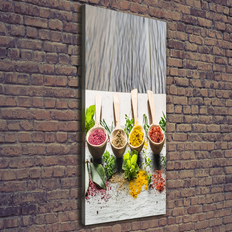 Spices - Wrapped Canvas Print