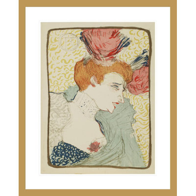 «Marcelle Lender» par Henri de Toulouse-Lautrec, impression giclée encadrée