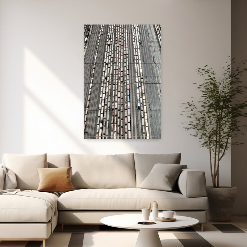 Art contemporain Art contemporain, H 60 po x l 40 po
