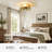 20" Flush Mount Ceiling Fan with Light, Reversible Airflow for Small Rooms