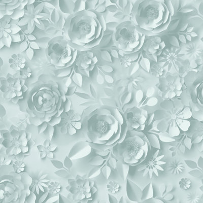Paper Flowers Wallpaper