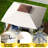 Outdoor Patio Gazebo Heavy Duty Gazebos With Mosquito Netting & Double Roof-110960443-110960442