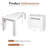 118" W Extendable Multifunctional Dinging Table-1570634653