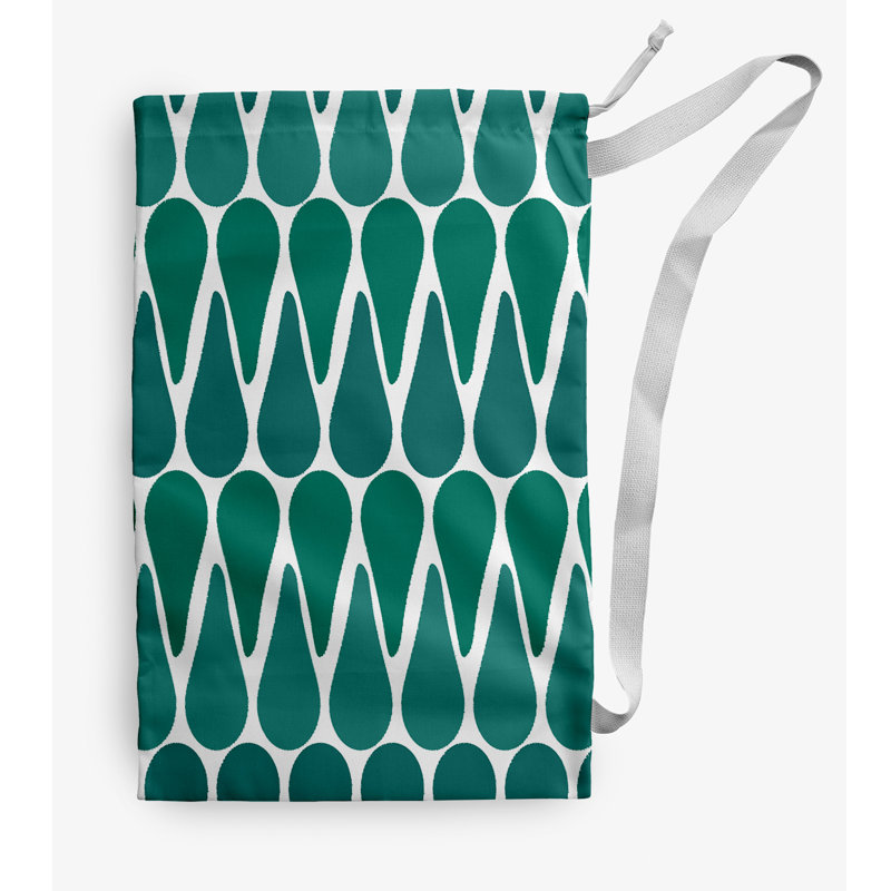 Sac à linge Watermelon Seeds, Vert, Moyen (H 36 po x l 28 po)