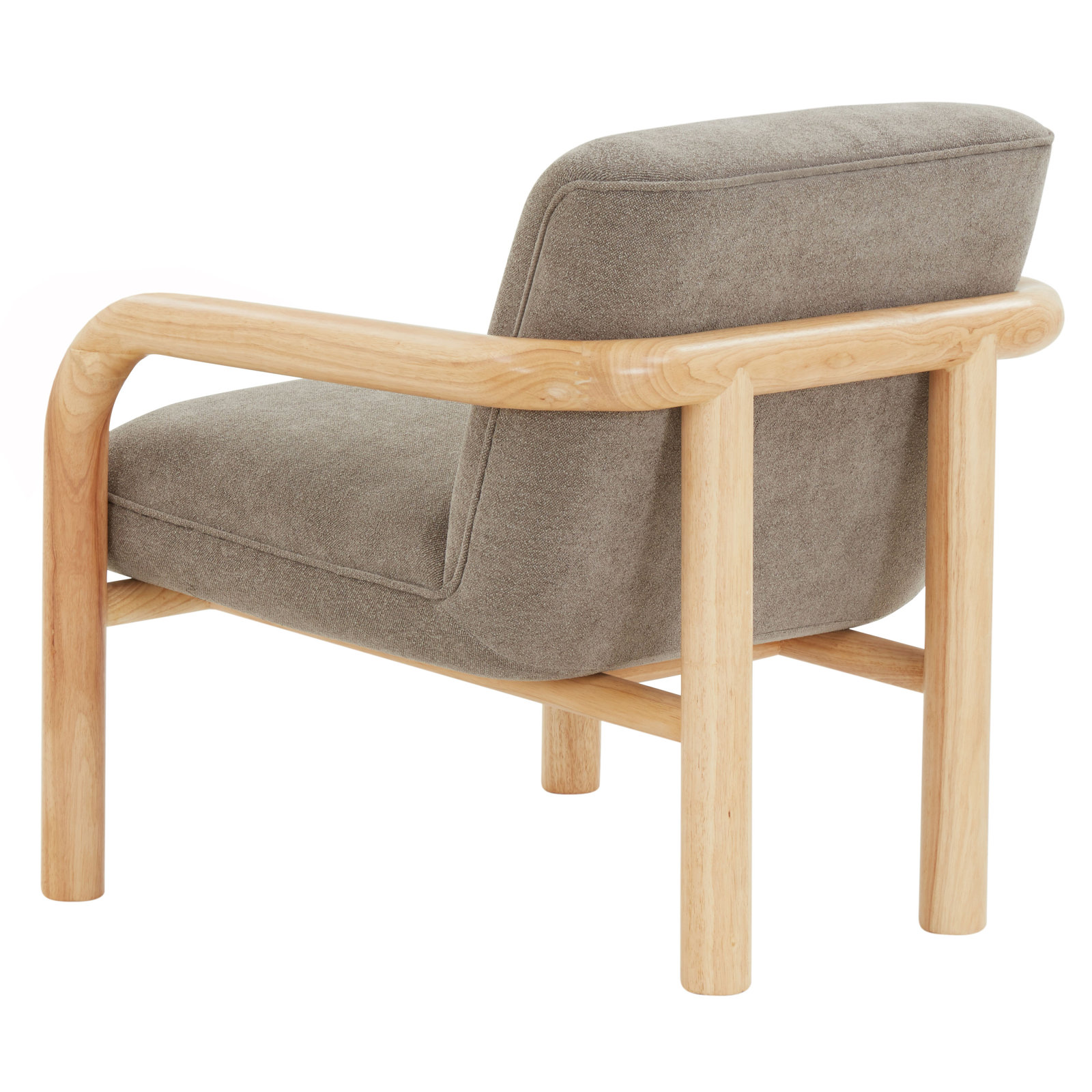 Reyer Boucle Armchair, Brown