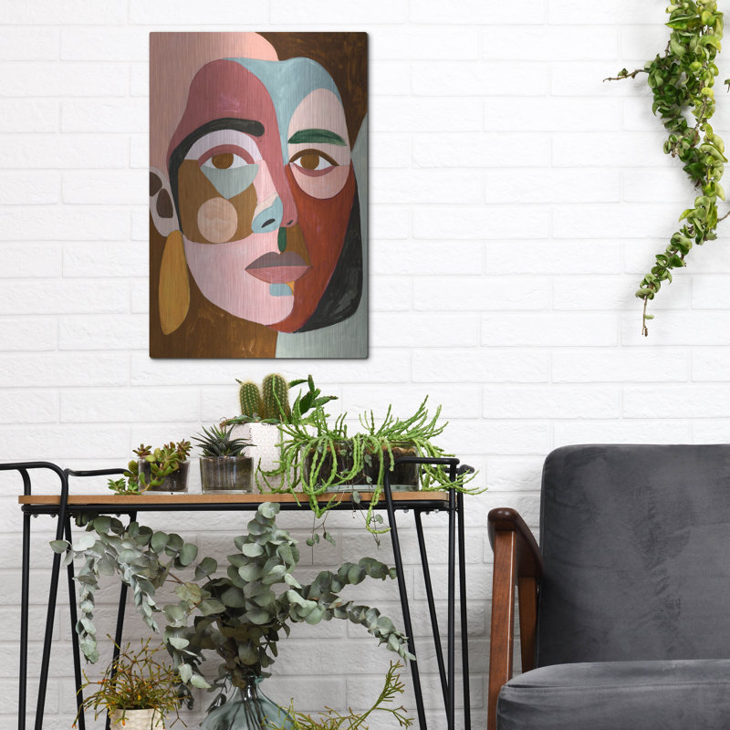 " Geo Face II " by Victoria Borges