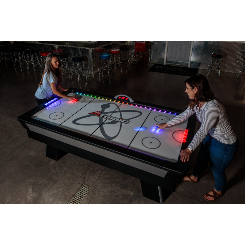 Atomic 90" Top Shelf LED Air Hockey Table