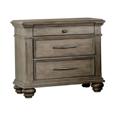 Nightstand, Aged Oak by Darby Home Co