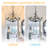 6 - Light Dimmable Candle Style Classic Chandelier With Wrought Iron Accents（Set Of 2）-768418007-768418004