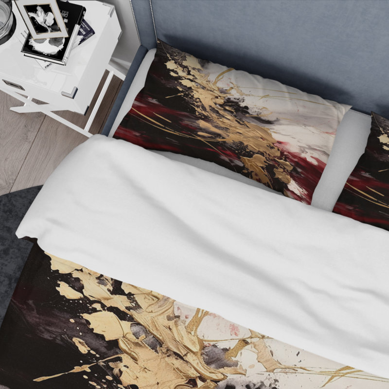 Ensemble de literie 6 pièces Modern, Queen Comforter + 3 Additional Pieces
